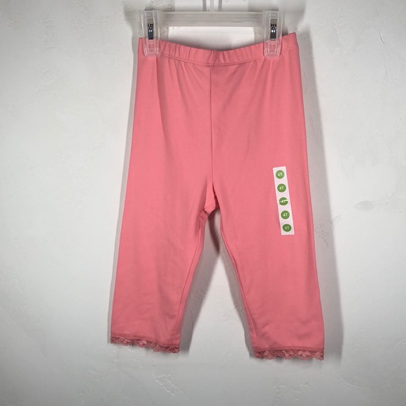 NWT Peanut & Ollie pink leggings size 4T - Picture 1 of 8